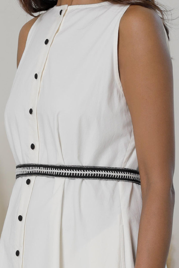 Shiro Kuro Button Down Dress