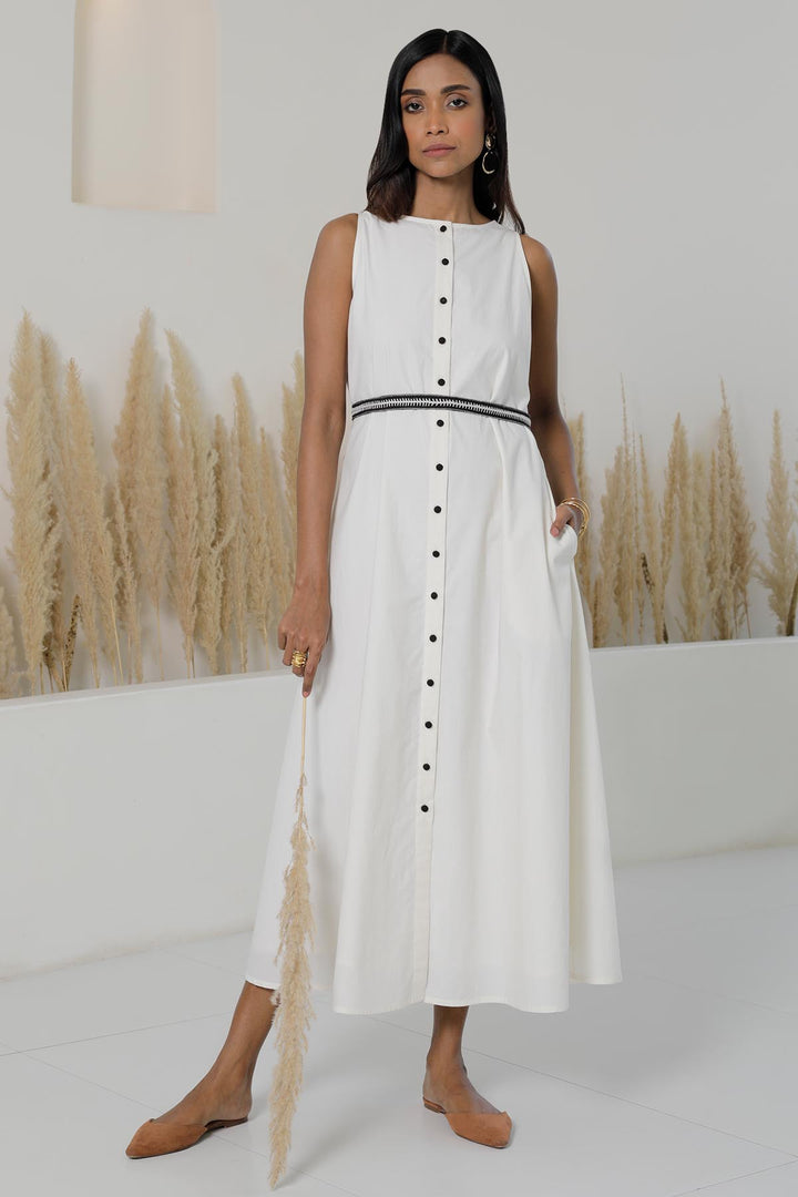 Shiro Kuro Button Down Dress