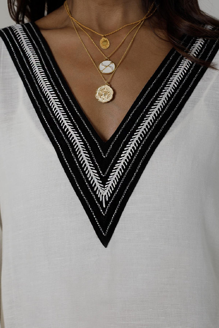 Shiro Kuro Kaftan