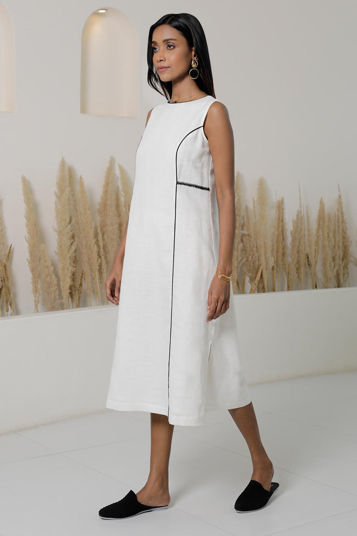 Shiro Kuro Mock Neck Dress