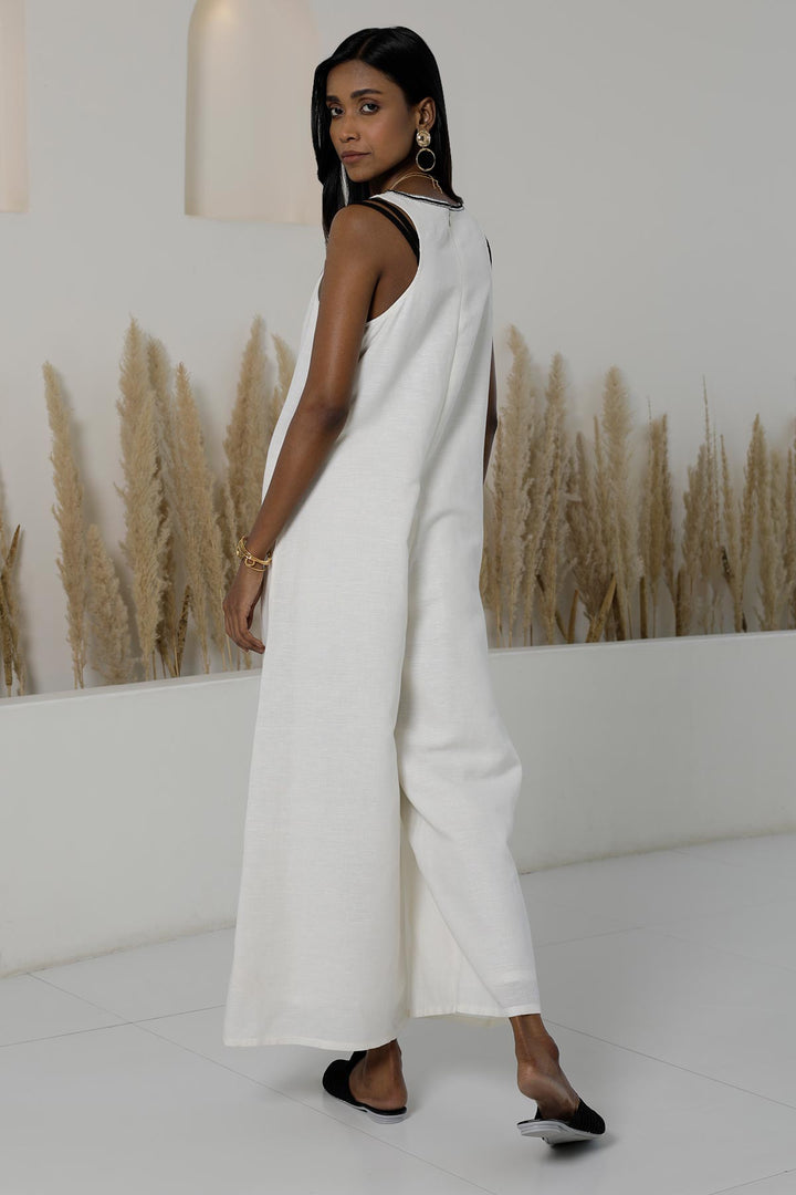 Shiro Kuro Scoop Neck Jumpsuit