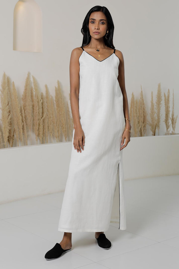 Shiro Kuro Side Slit Dress