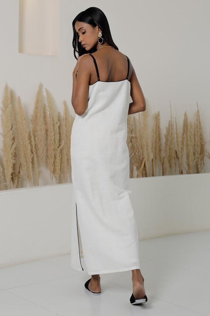 Shiro Kuro Side Slit Dress