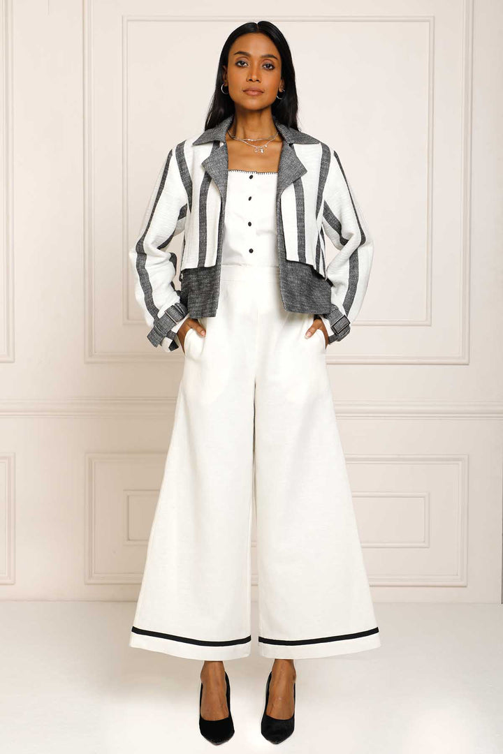 Sai Riyo Striped Jacket