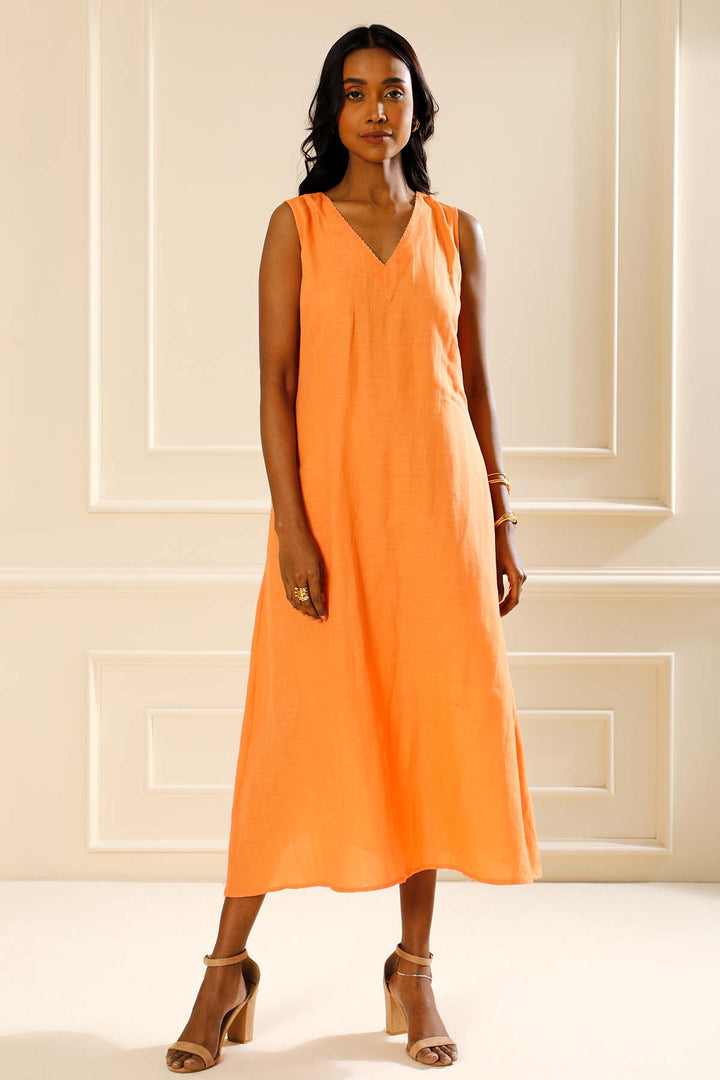 SIENNA V-NECK DRESS