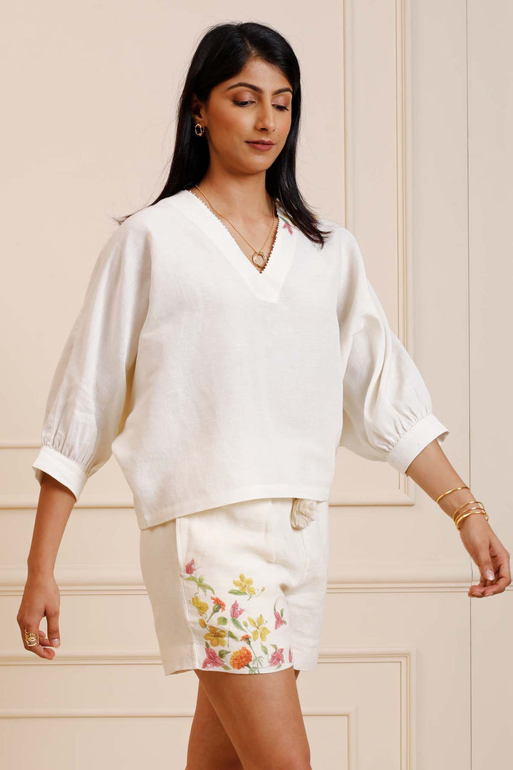 Summer Printed Kimono Top