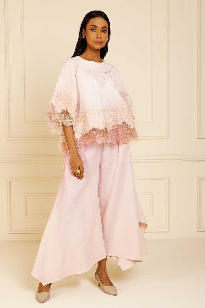 Summer Pink Garden Top