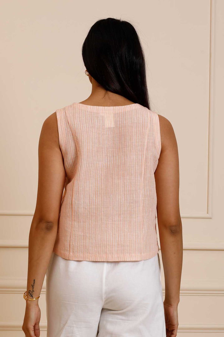 Summer Tangerine Short Top