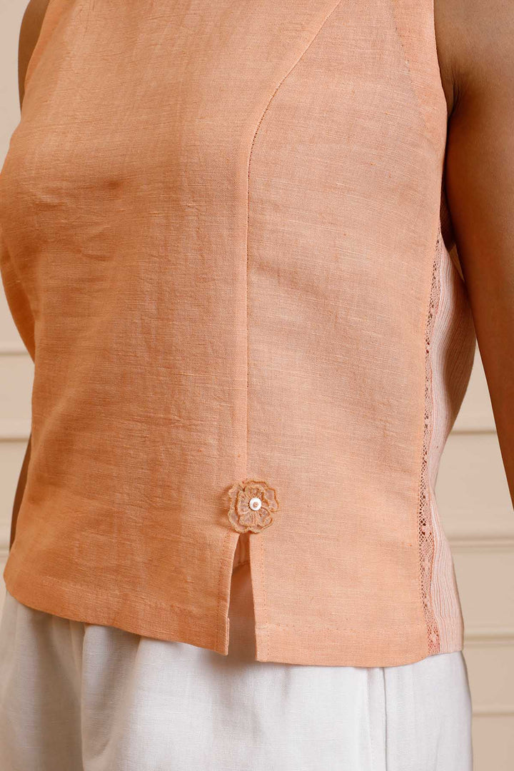 Summer Tangerine Short Top