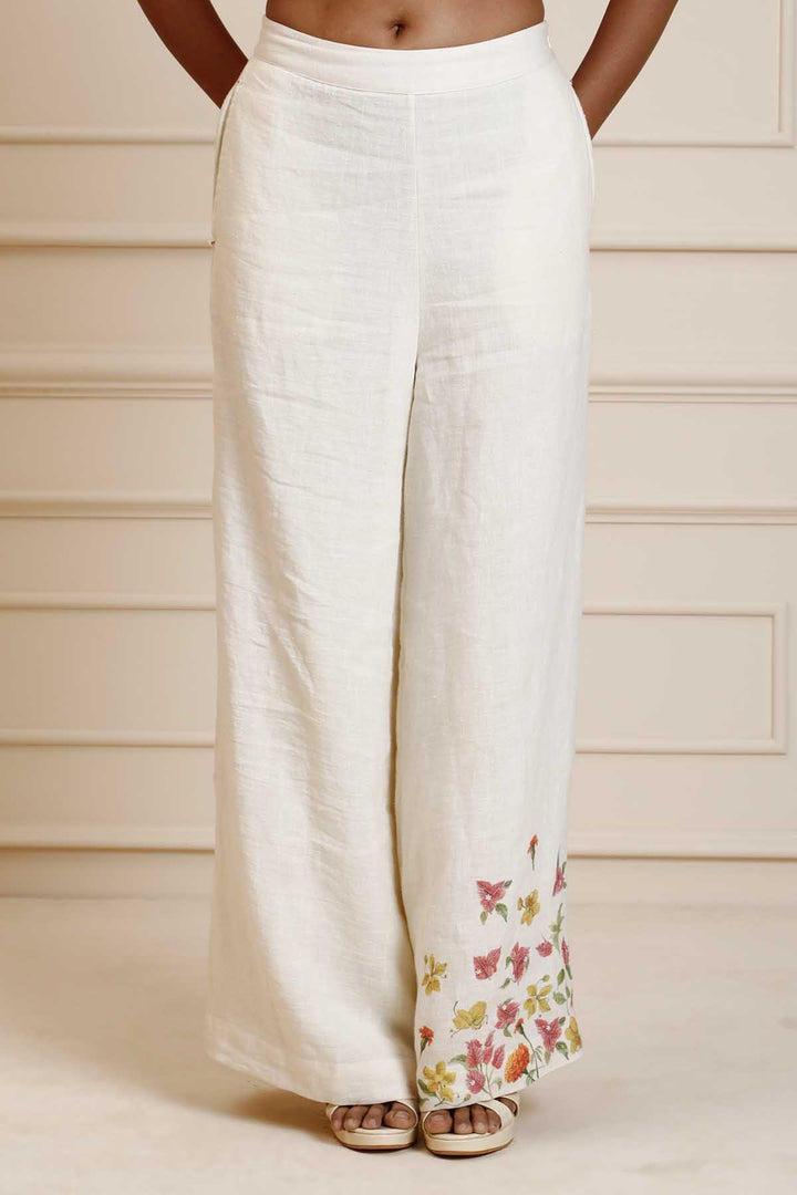 Summer Flower Mix Pants