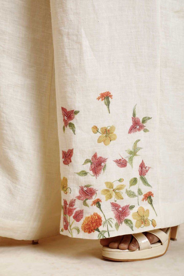 Summer Flower Mix Pants