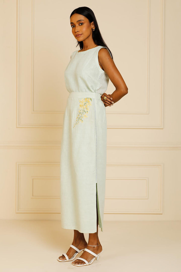 SUMMER MINT SKIRT SET