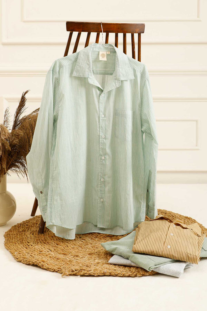 MENS REGULAR COLLAR LS SHIRT