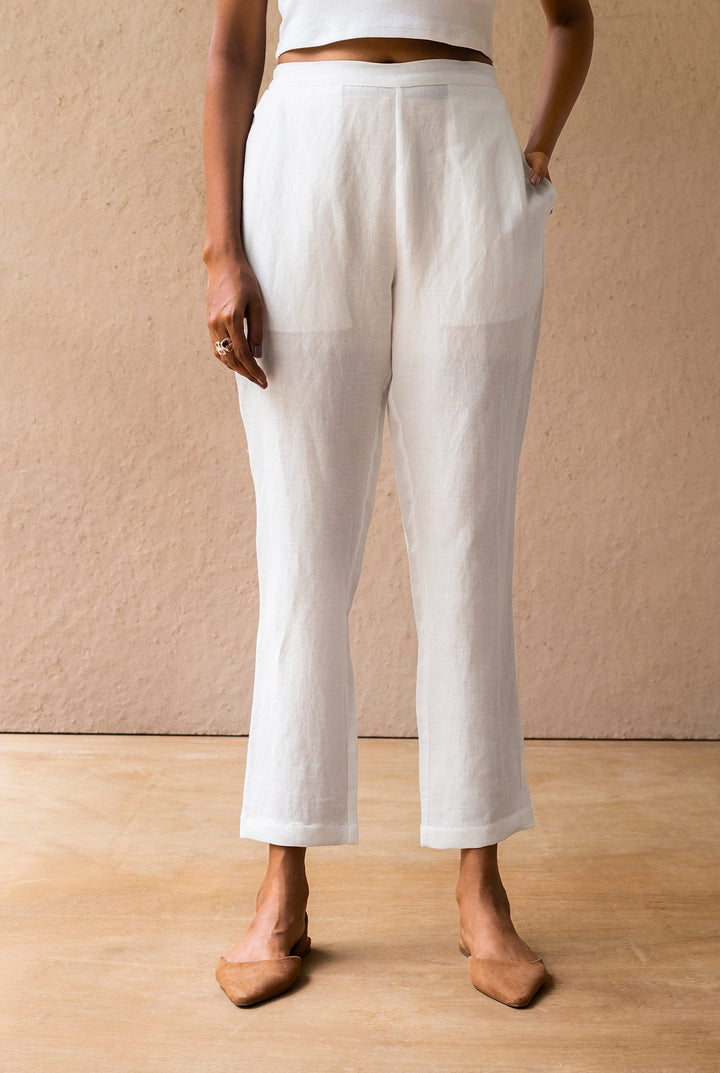 Blanco Tapered Pants