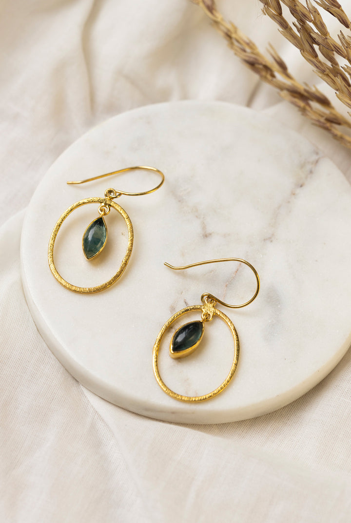 Labradorite Earrings