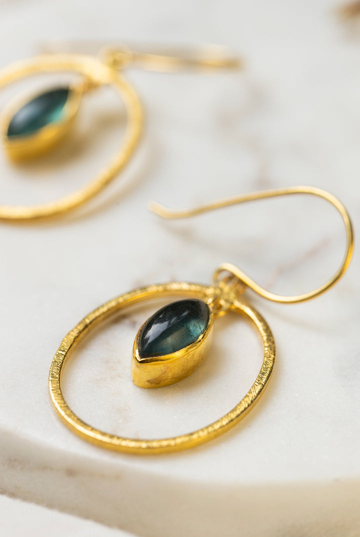 Labradorite Earrings