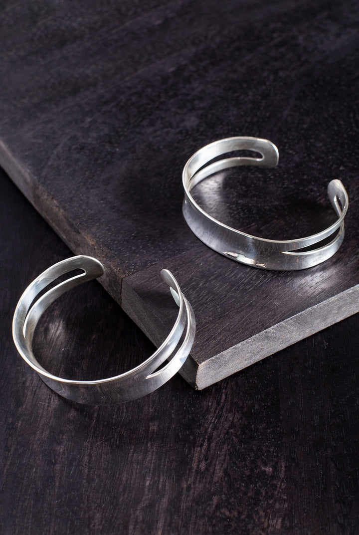 The Silver Staple Bracelet