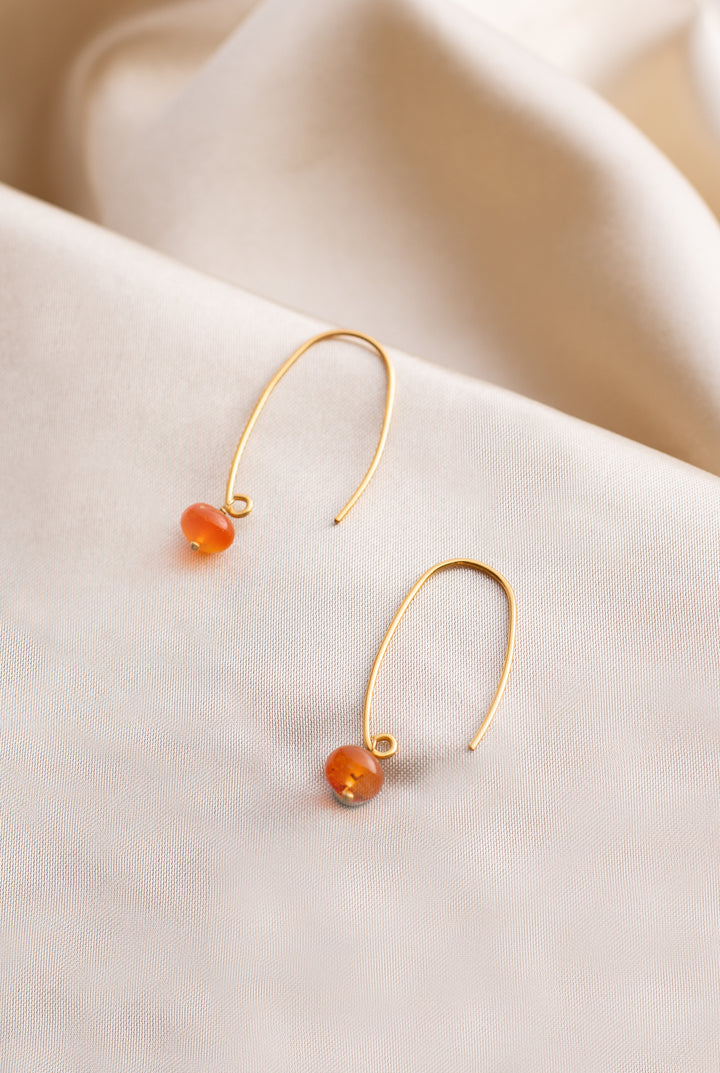 The Carnelian Earrings