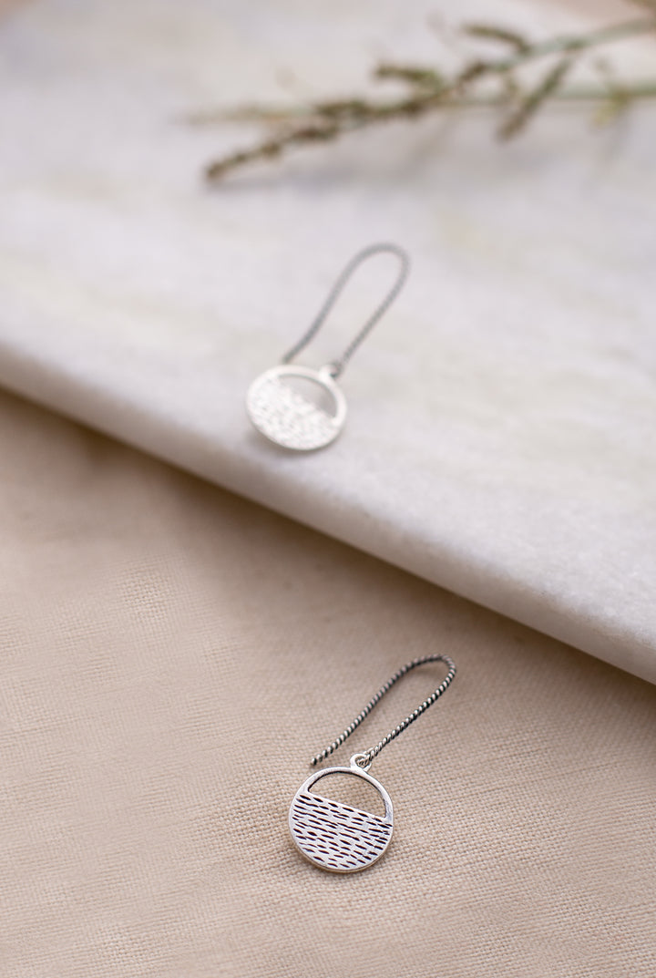 The Marquis Silver Earrings