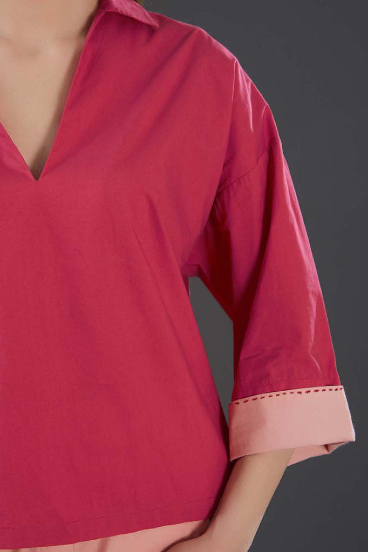Blush Boxy Top