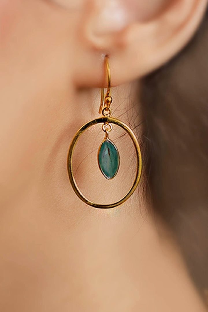 Labradorite Earrings