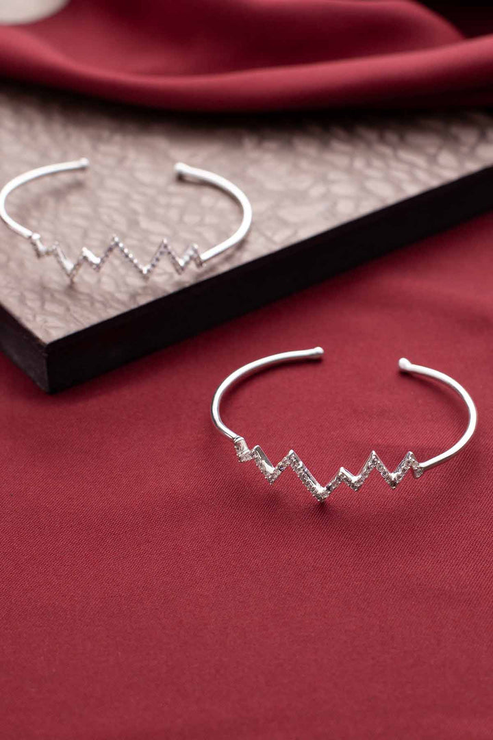 Silver Elevation Bracelet