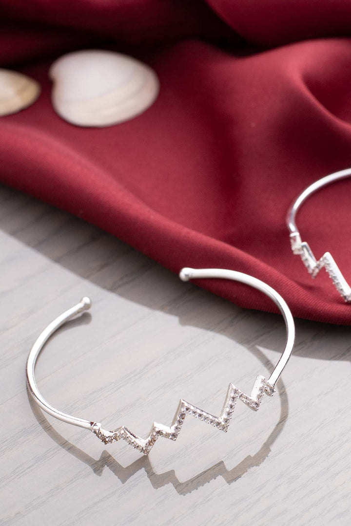 Silver Elevation Bracelet