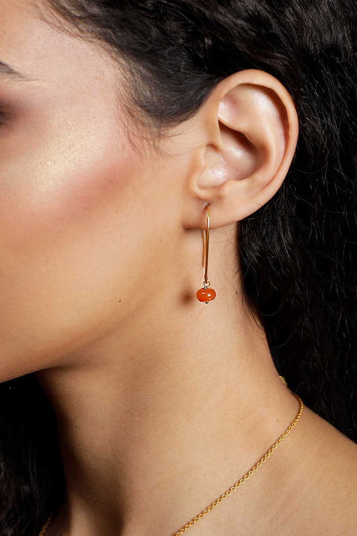 The Carnelian Earrings