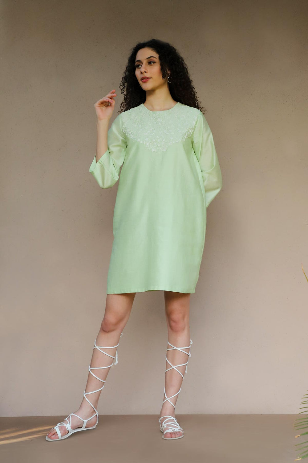April Mint Dress