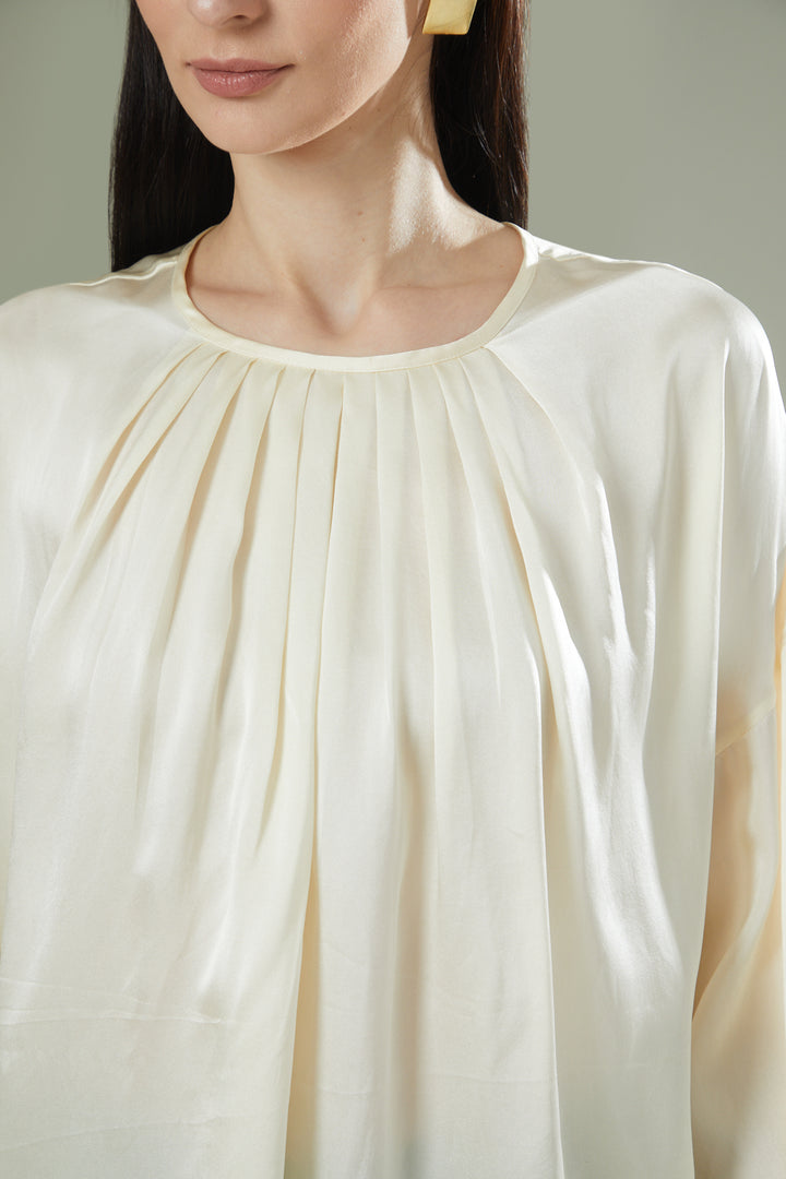 Gilded Round Neck Top