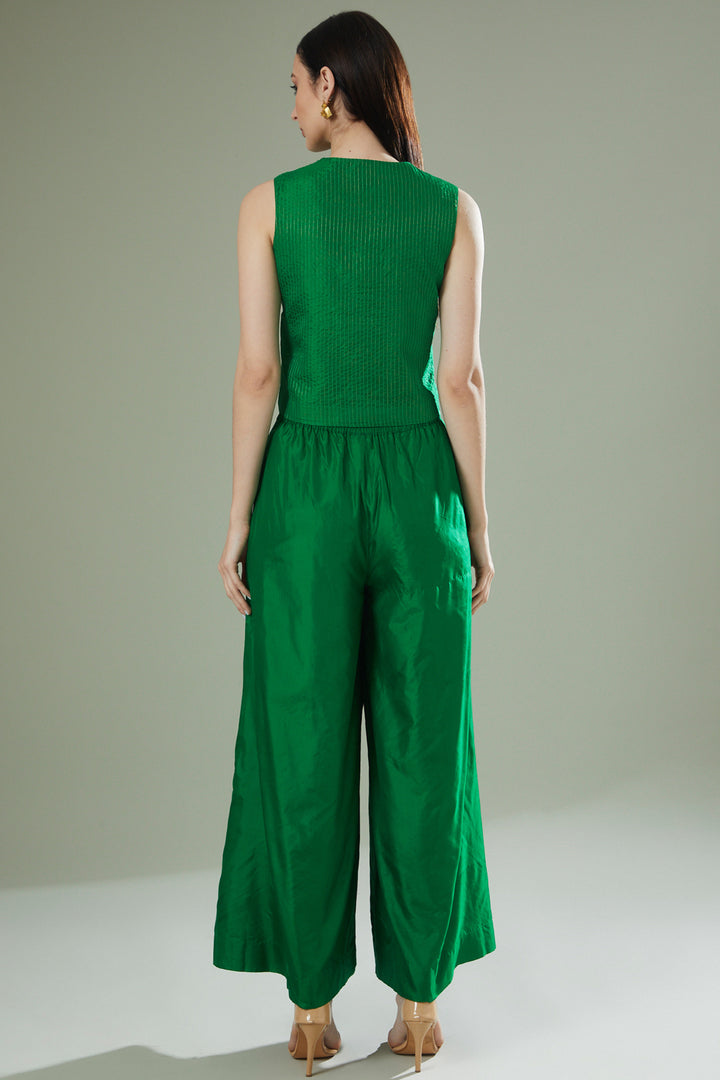 Emerald Fusion Flared Pant