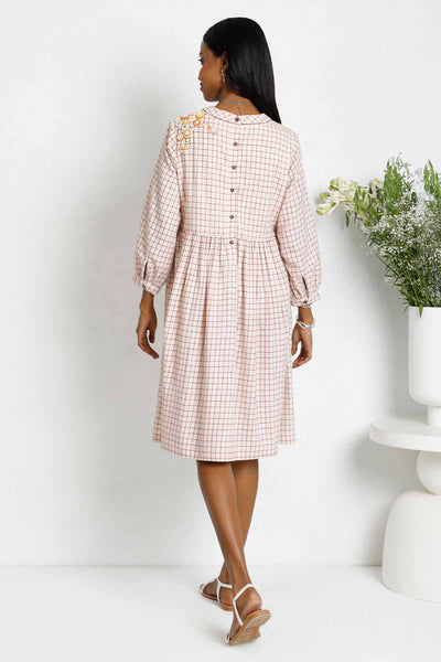 NOSTALGIA 2.0 PINTUCK DETAIL DRESS