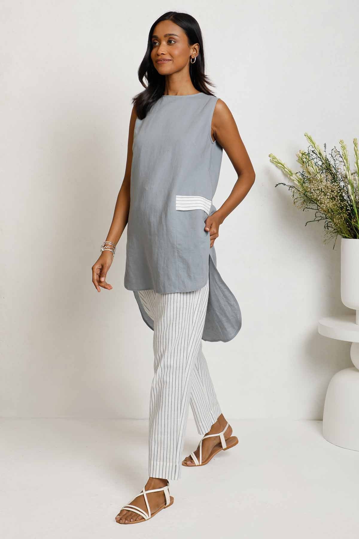 NOSTALGIA HIGH LOW TUNIC