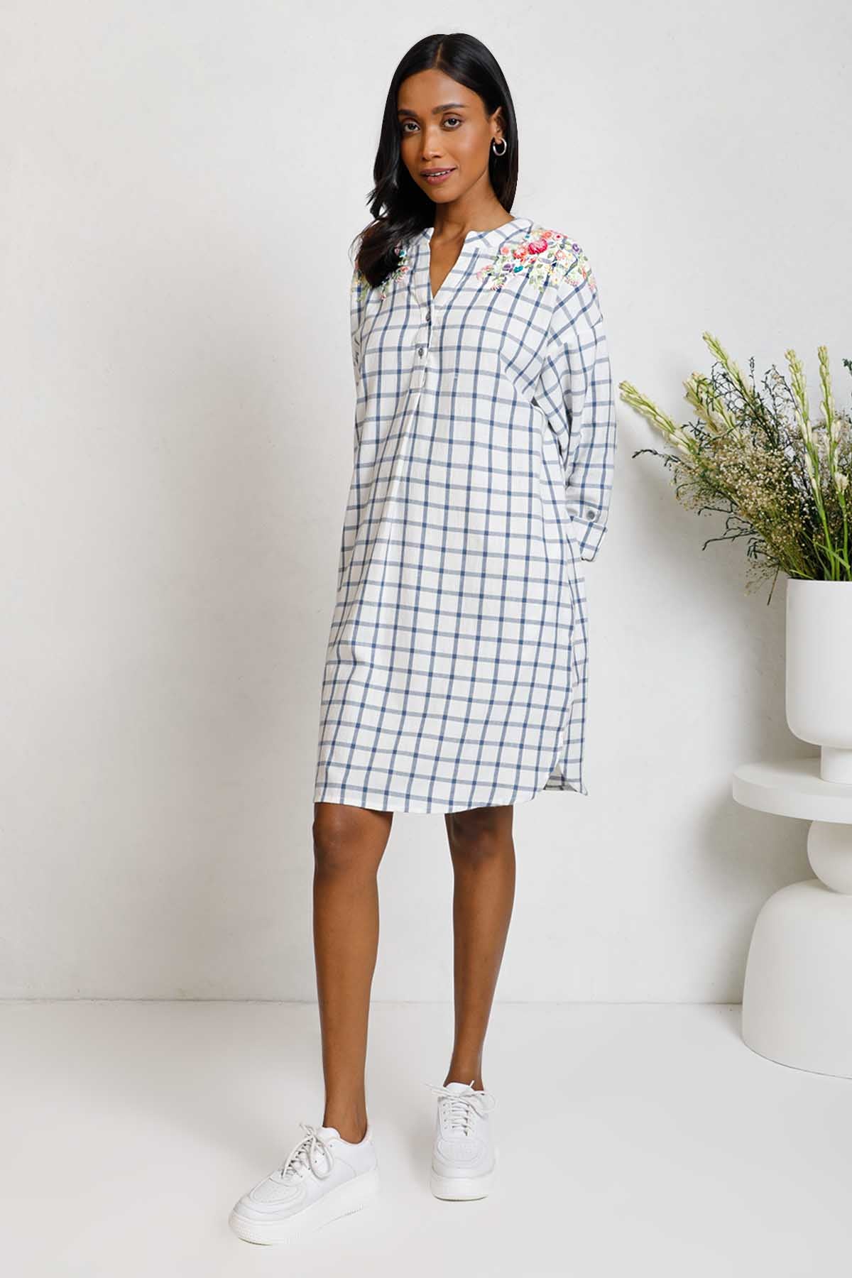 NOSTALGIA PLACKET TUNIC – Originate.in