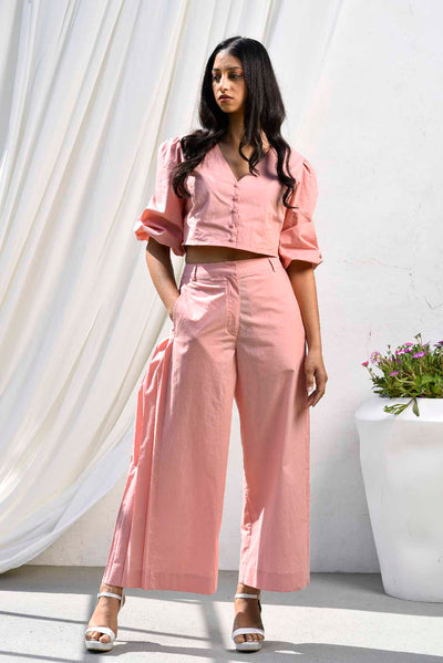 Blush Crop Co-ord Set