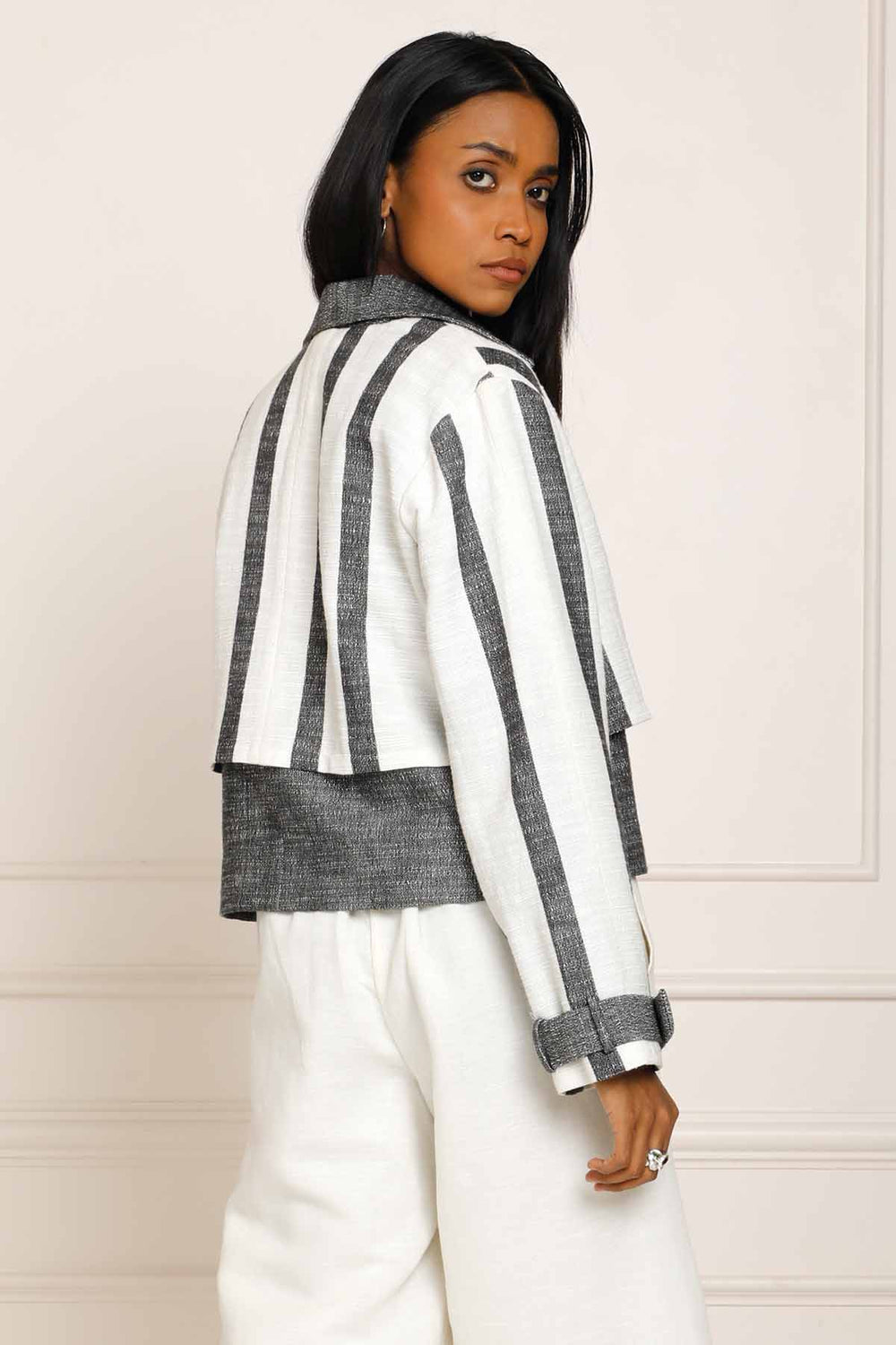 Sai Riyo Striped Jacket