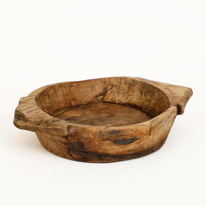 Natural Wood Vintage Tray - 03