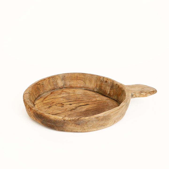 Natural Wood Vintage Tray - 05