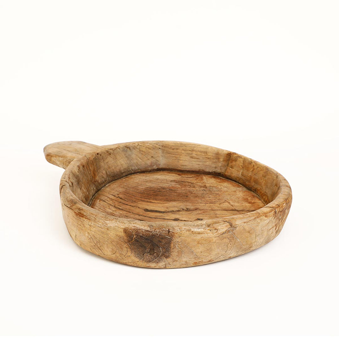 Natural Wood Vintage Tray - 05