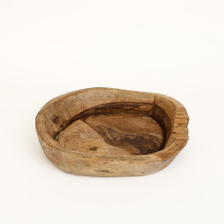 Natural Wood Vintage Tray