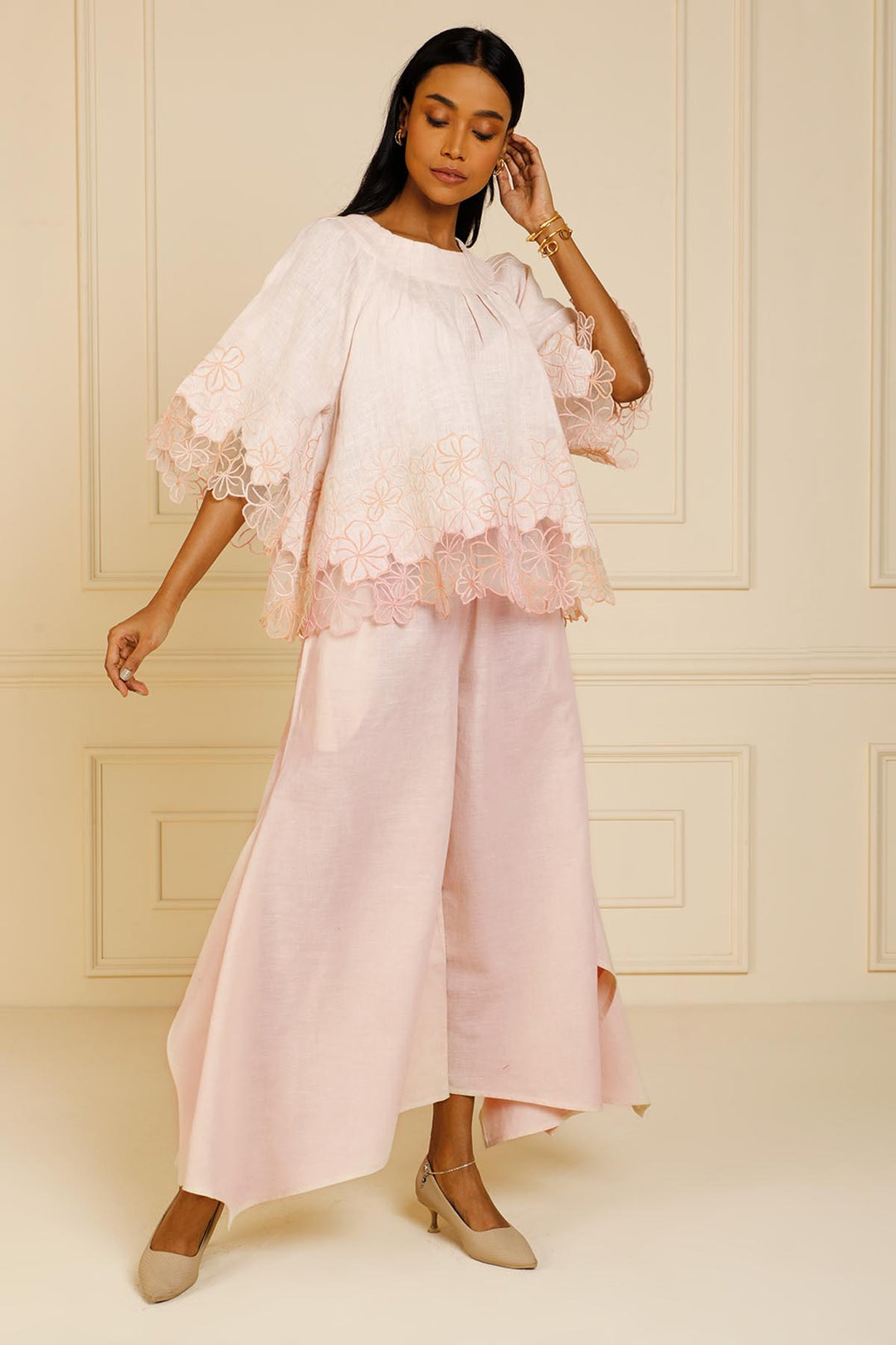 SUMMER PINK GARDEN CO-ORD SET