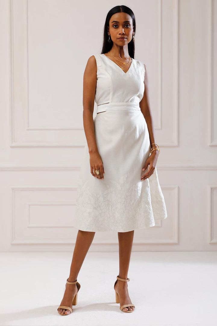 FLEUR IVORY DRESS