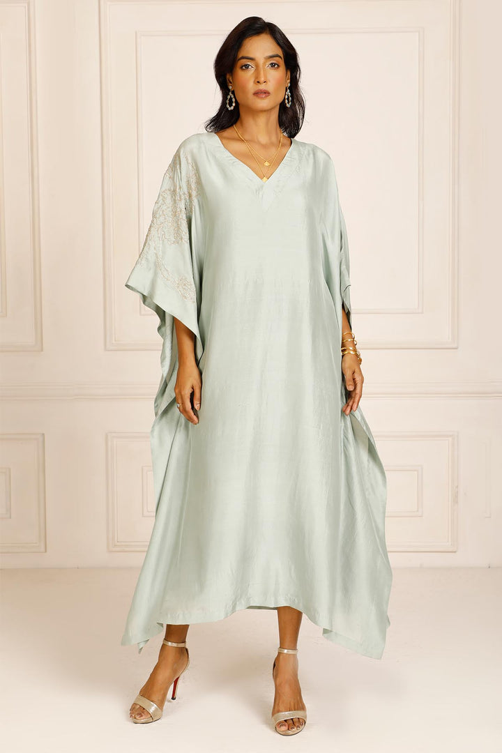 Theia 2.0 Kaftan - Sea Green