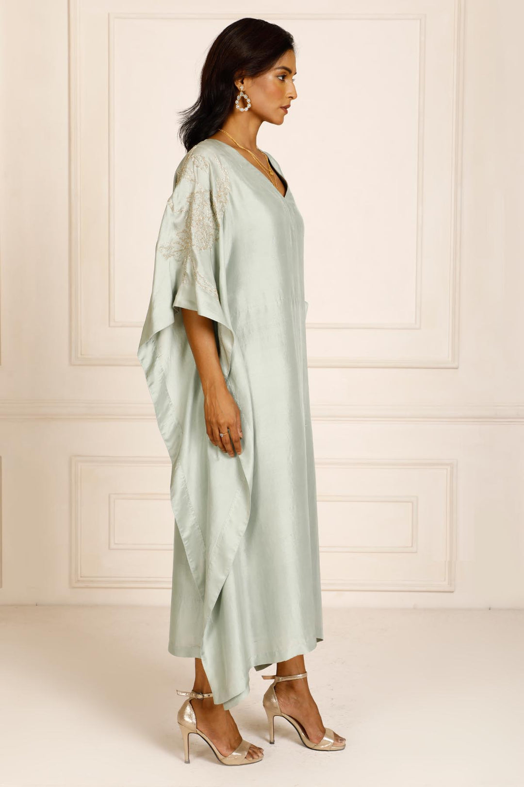 Theia 2.0 Kaftan - Sea Green