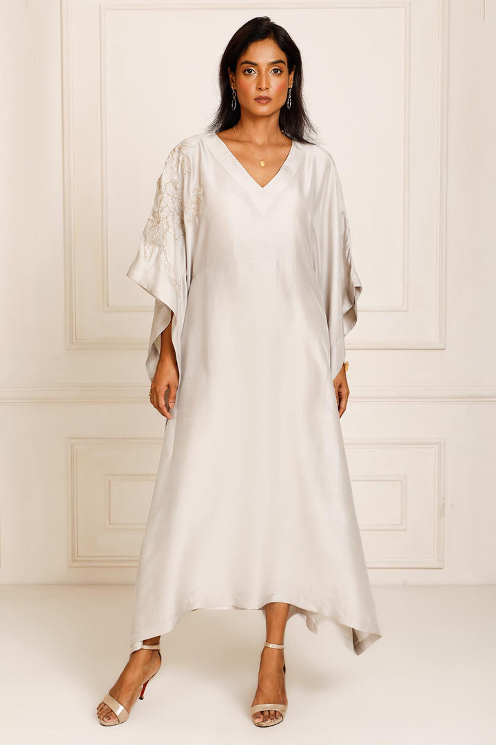 Theia 2.0 Kaftan - Silver