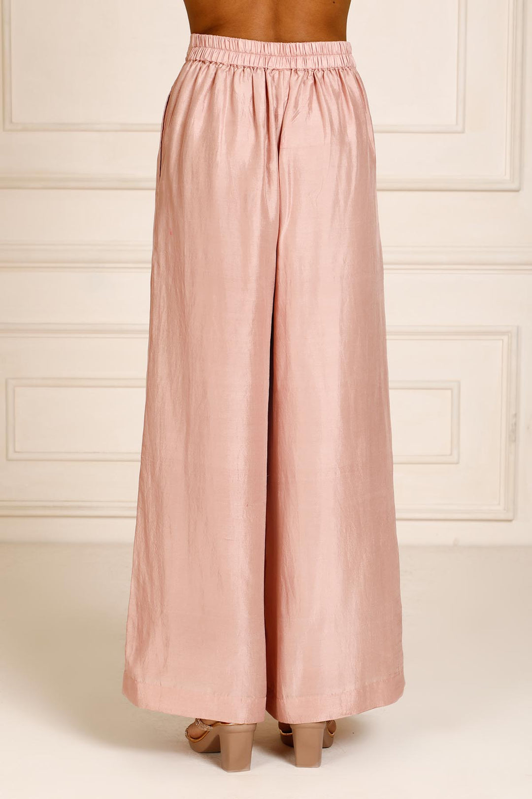 Theia 2.0 Wide Leg Pant - Dusty Pink