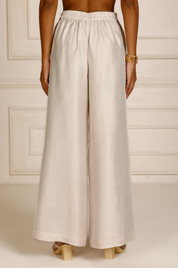 Theia 2.0 Wide Leg Pant - Silver