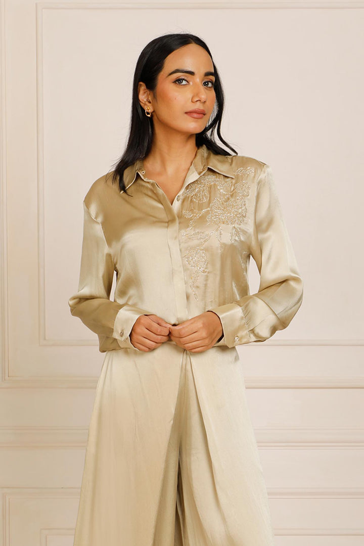 Theia 2.0 Satin Shirt