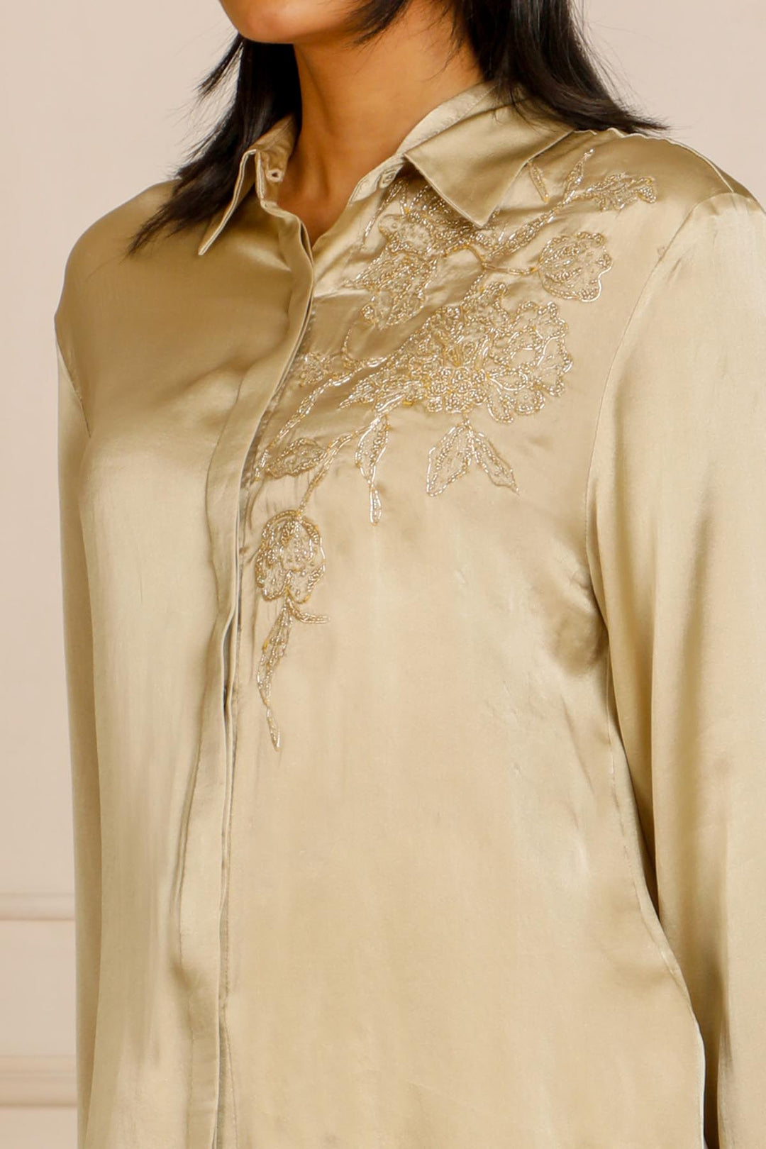 Theia 2.0 Satin Shirt