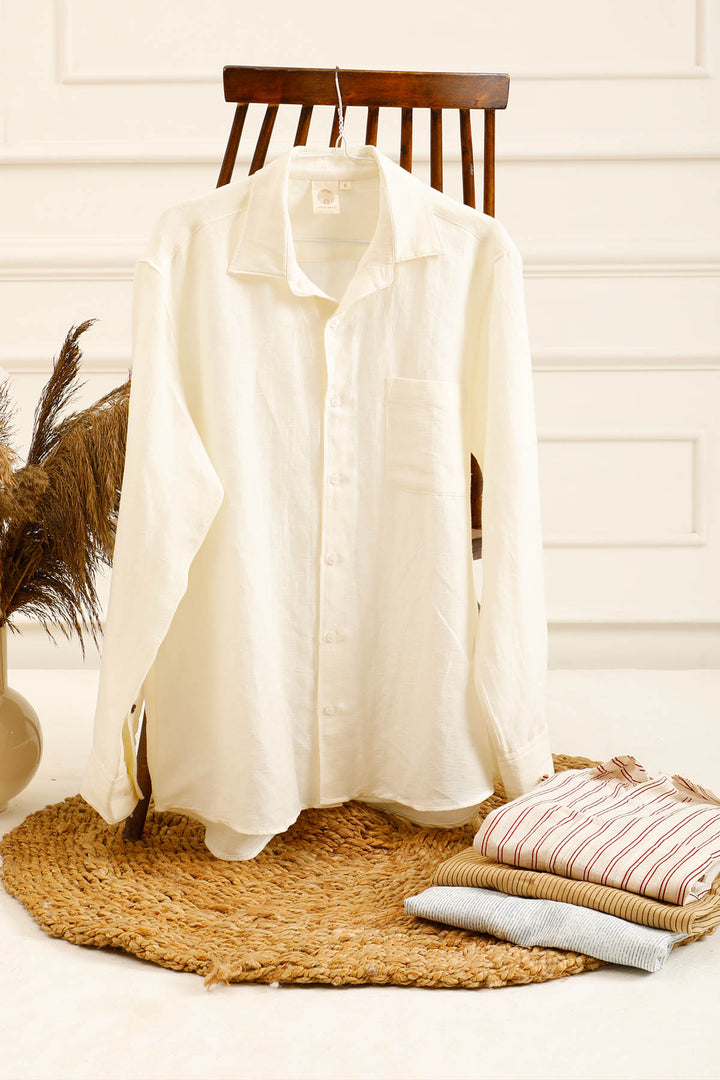 MENS REGULAR COLLAR LS SHIRT